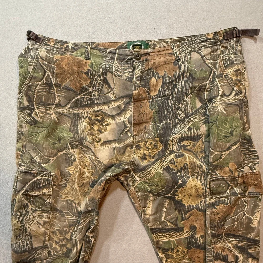 Cabela's Camo Cargo Realtree Outdoor Gear Hunting Pants Men Size 42‎ Reg